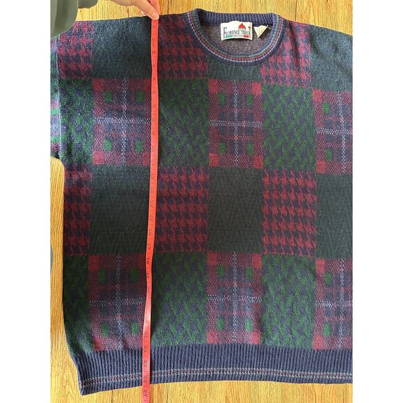 Florence Tricot Vtg 90's Wool Blend Sweater Size XLarge - Picture 5 of 6